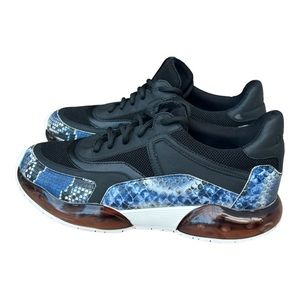 DKNY Blake Snake  Sneakers  Black air  womens Sz‎ 6M